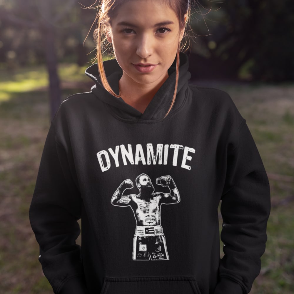 Dynamite Christopher Garcia Unisex Hoodie,, White Logo
