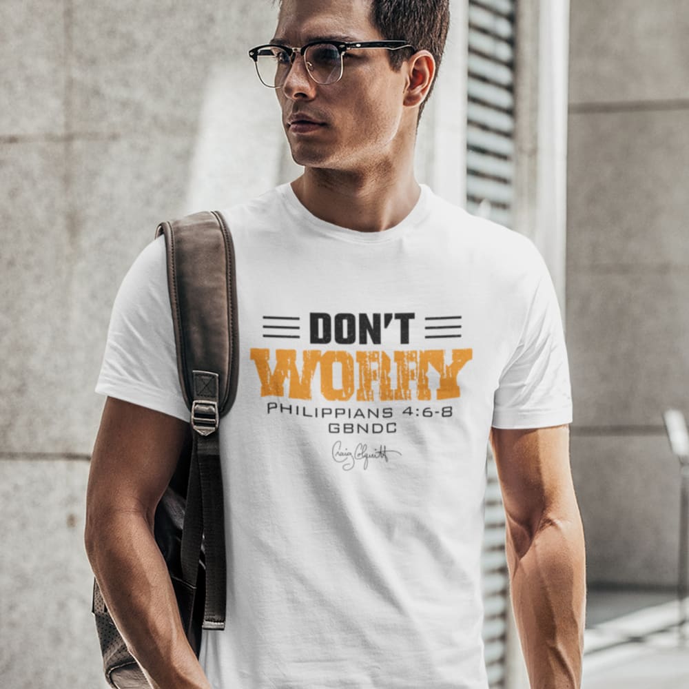 Craig Colquitt "Don't Worry" Shirt, Black Signature Logo