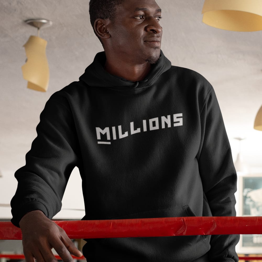 Millions Hoodie, White Logo