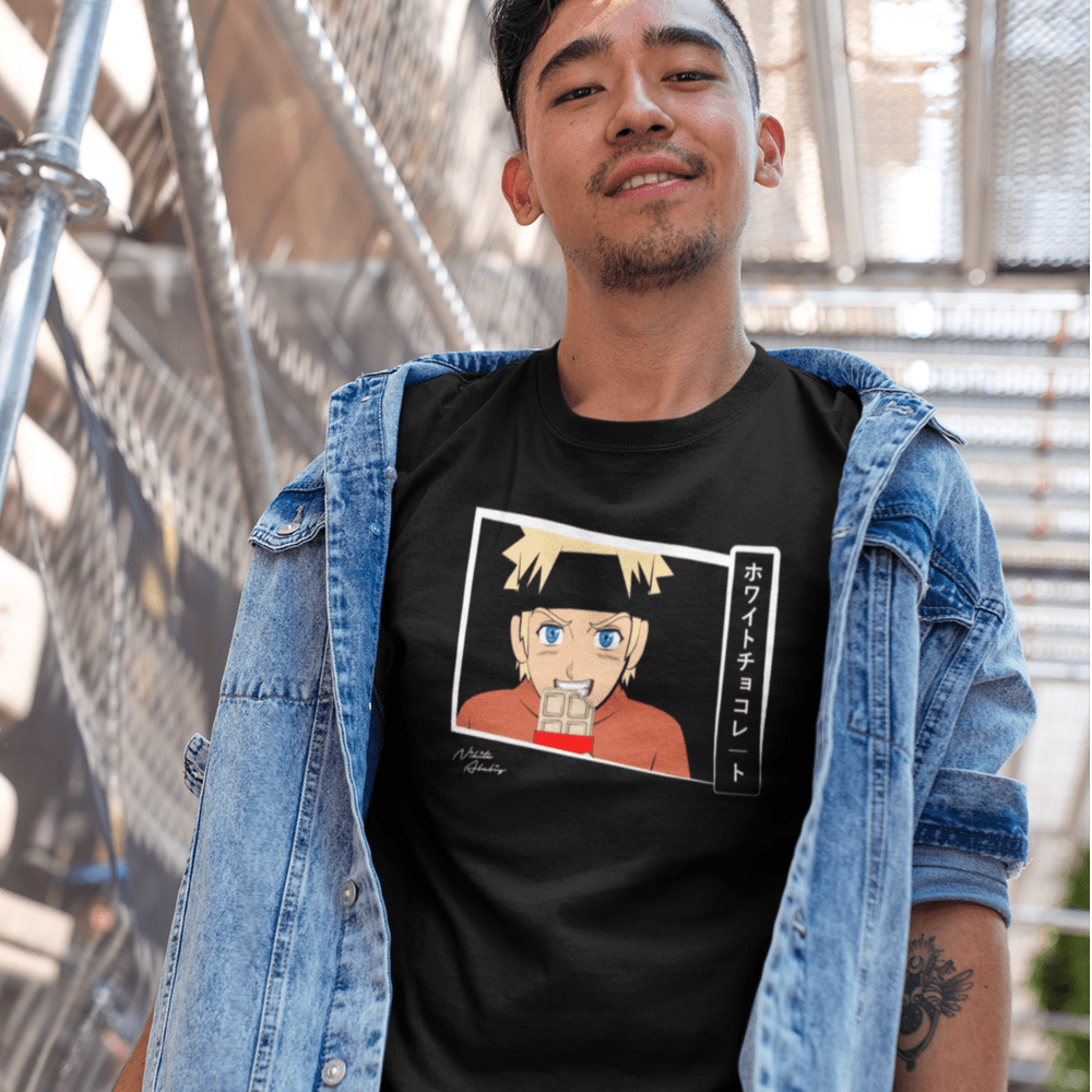 White Chocolate by Nikita Ababiy, T-Shirt, White Logo