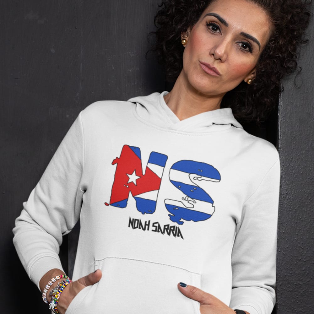 Noah Sarria Women's Hoodie, Black Print