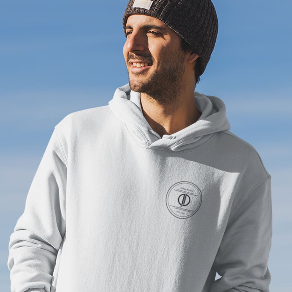 Denied by Desi, Hoodie (Black Large Logo)