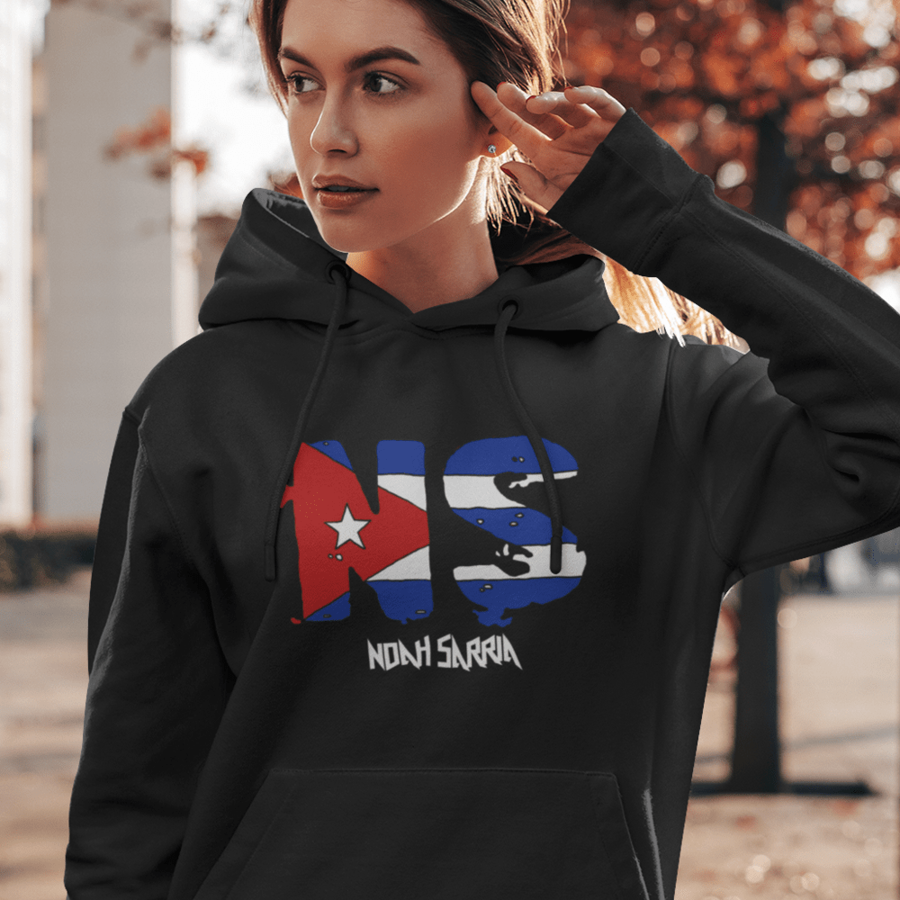 Noah Sarria Women's Hoodie, White Print