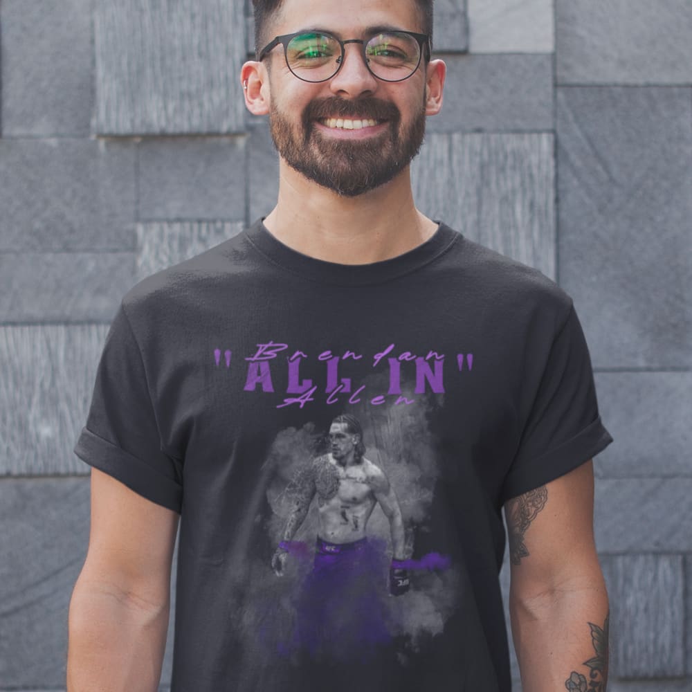 "All In" Brendan Allen Fight Night T-Shirt