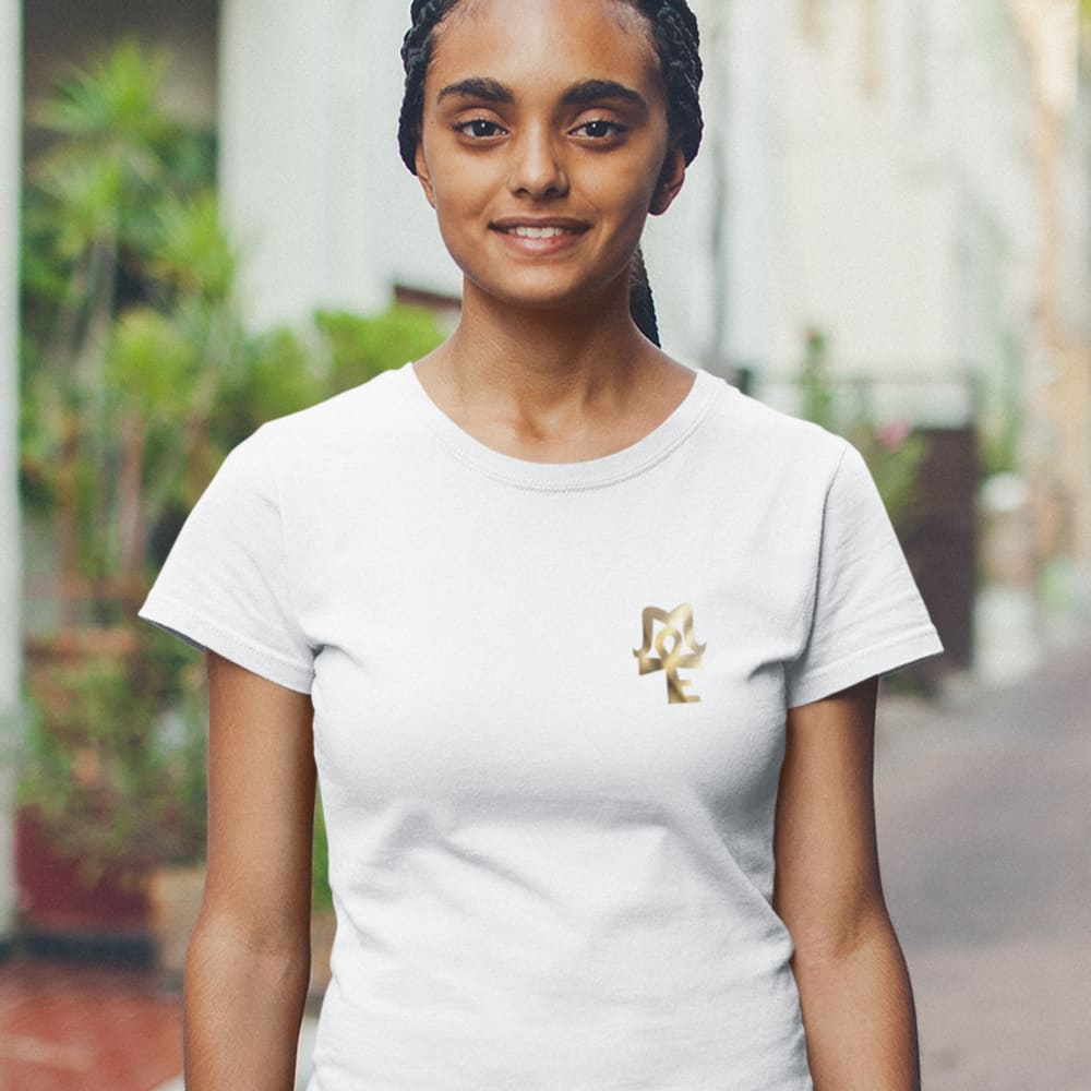 AJ McKee Pendulum Front Chest, To Be A Champion Quote on Back - Women's T-Shirt