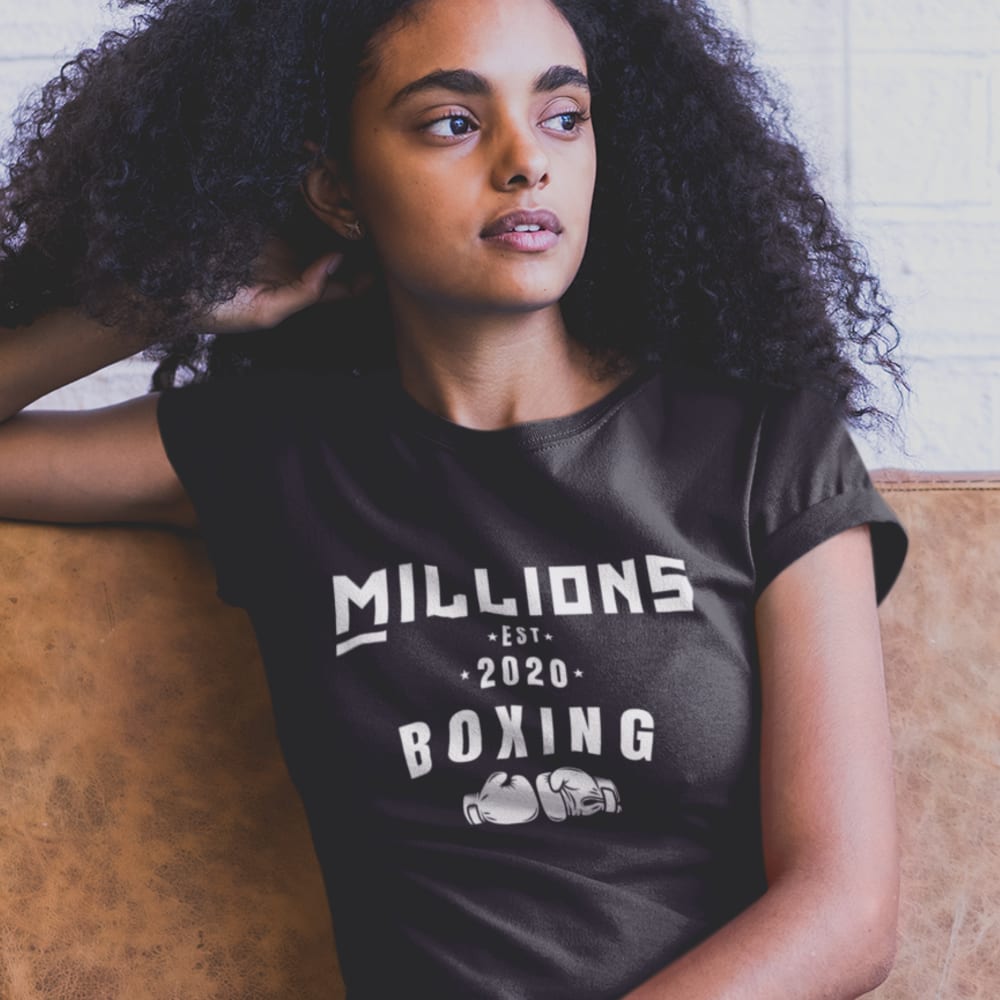 Millions “Est 2020” Women's T-shirt, White Logo