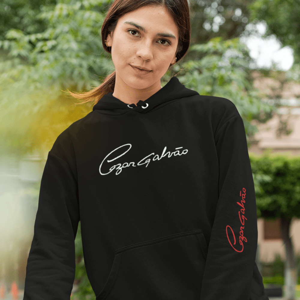 Cezar Galvao Flying Kick Women's Hoodie