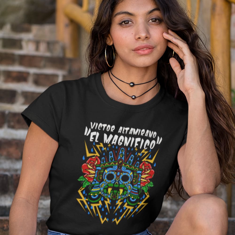 Victor "El Magnifico" Altamirano T-Shirt, Light Logo