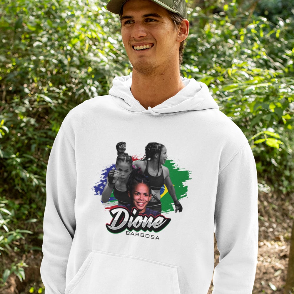 Dione “The Witch” Barbosa Men's Hoodie, Dark Logo