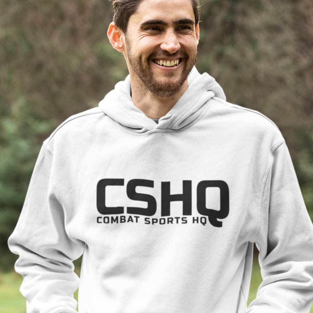 Combat Sports HQ "CSHQ" Hoodie, Black Logo