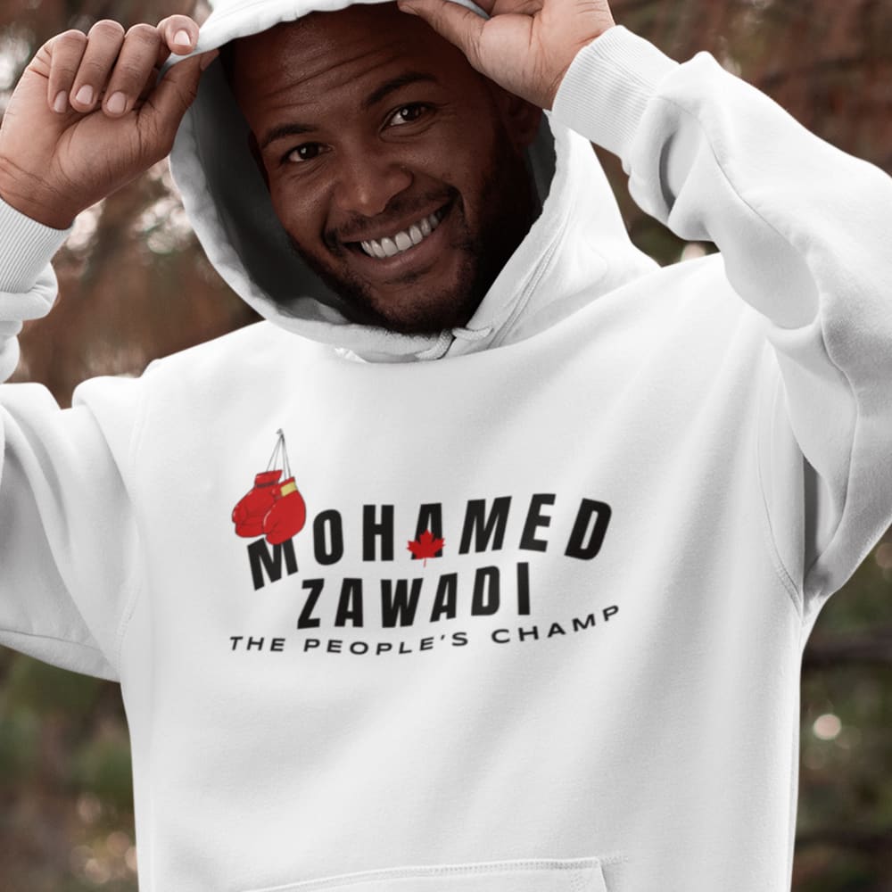 "The People's Champ" by Mohamed Zawadi, Men's Hoodie, Dark Logo