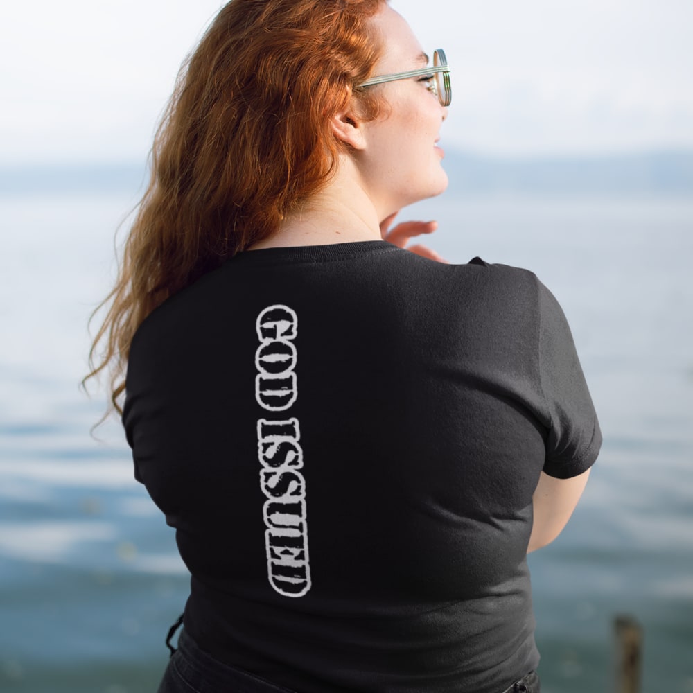 God Issued by Trevin Giles, Women's T-Shirt, Light Logo