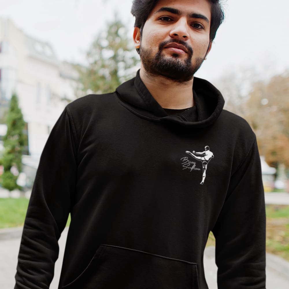 Briven Sullivan Hoodie, Mini Logo White