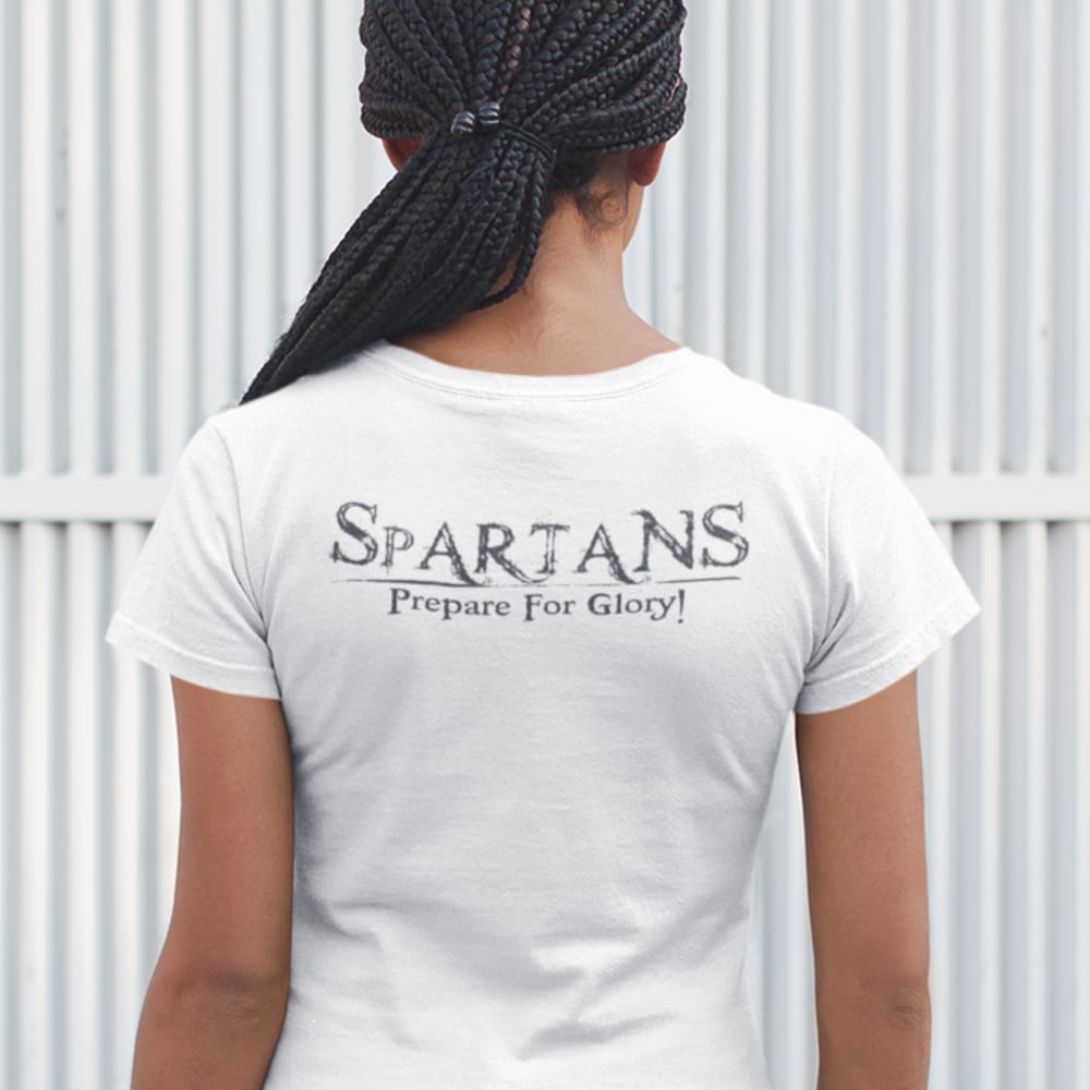 Spartans Prepare For Glory, T-Shirt, Dark Logo