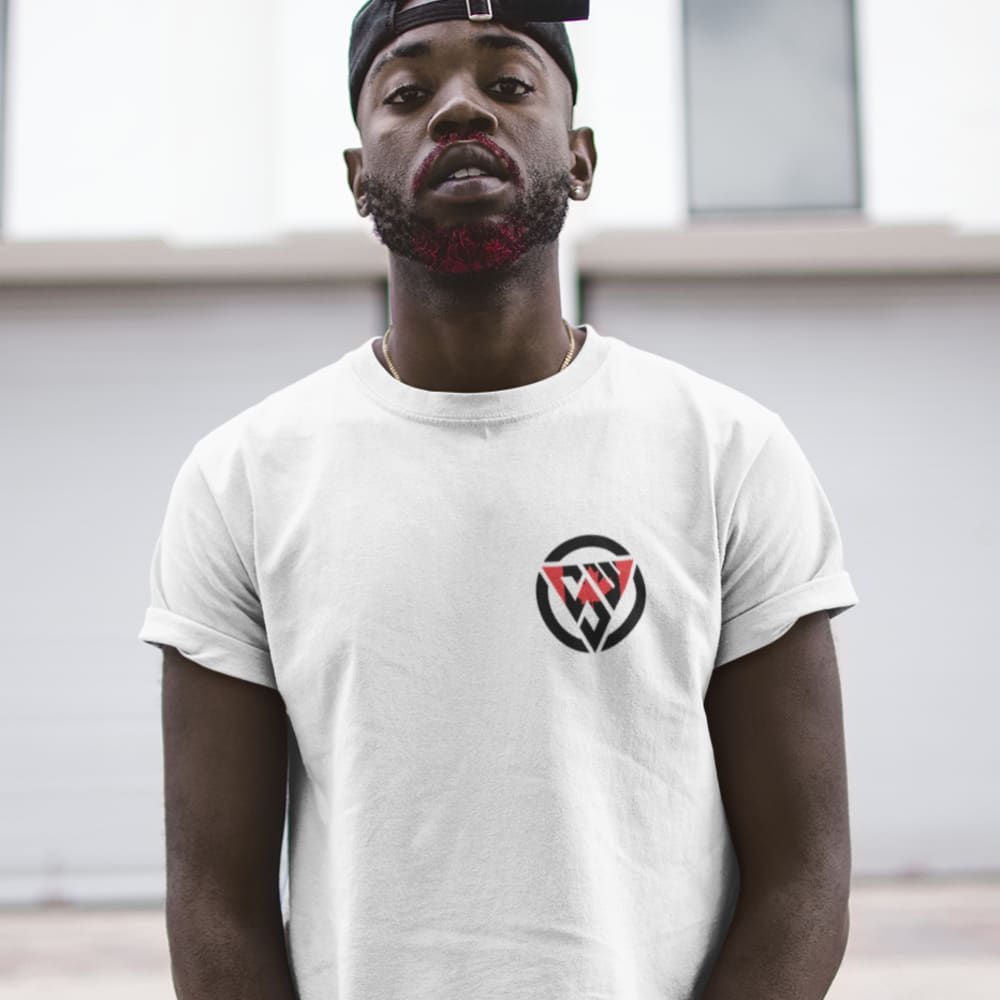 Spencer Wilcox Men's T-shirt, Black Mini Logo