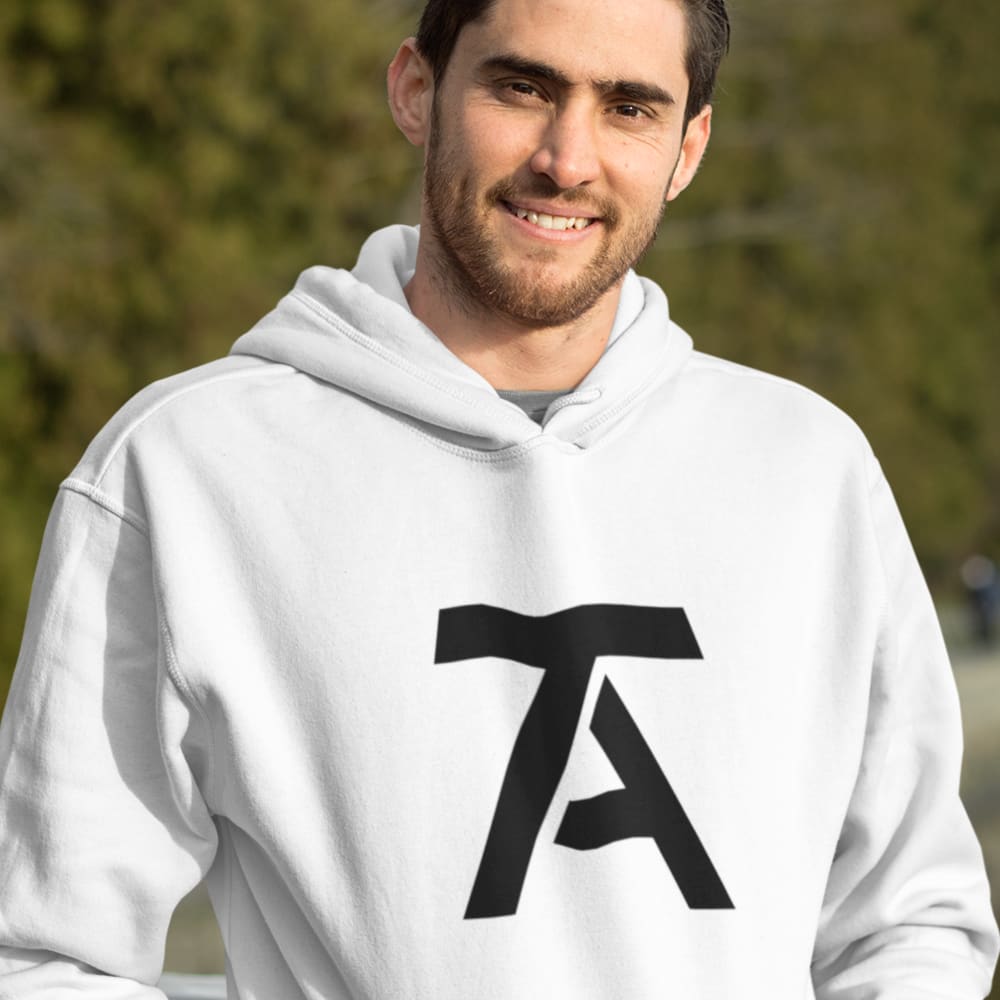 Troy Anderson Jr. Men's Hoodie, Black Logo
