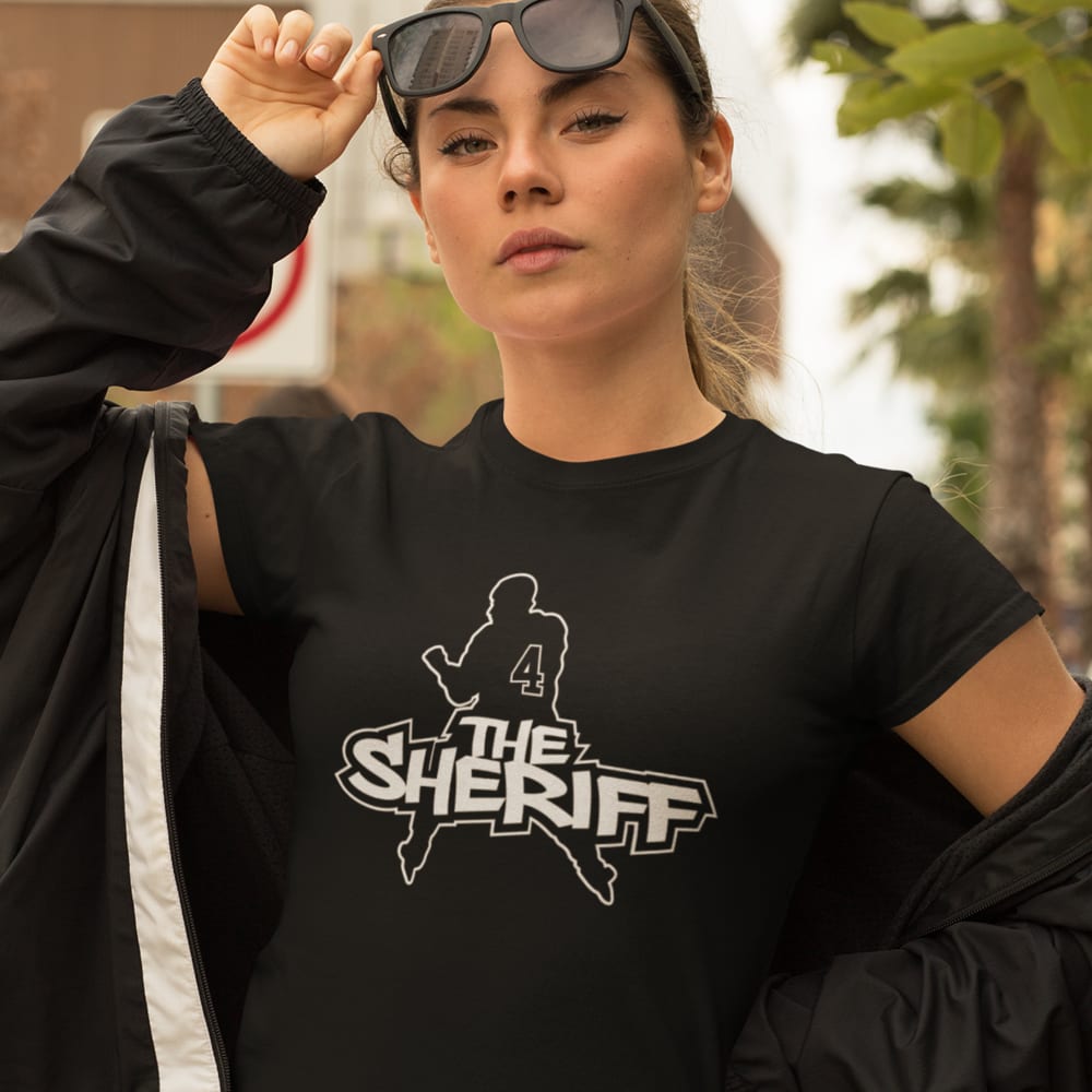 The Sheriff #4 by Sean Allen T-Shirt, White Logo