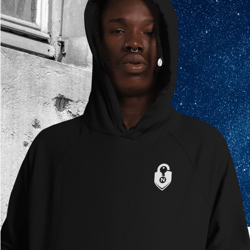 Noah Locke Hoodie, White Logo