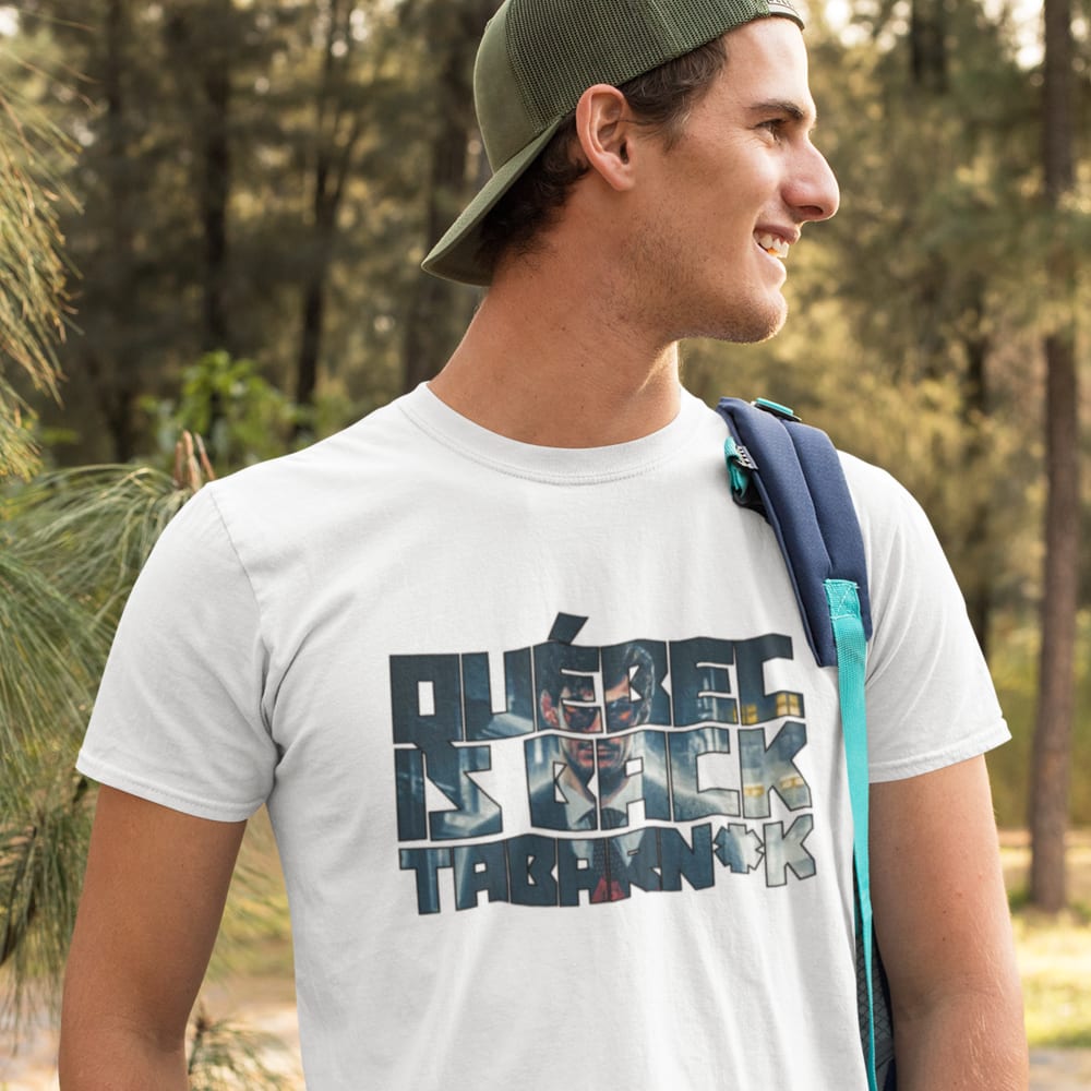 Québec Is Back by Olivier Aubin-Mercier, T-Shirt, Black Logo
