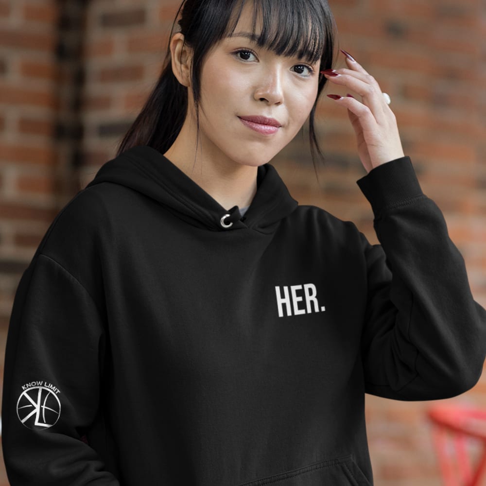 HER by Juju Alexander Women's Hoodie, White Logo