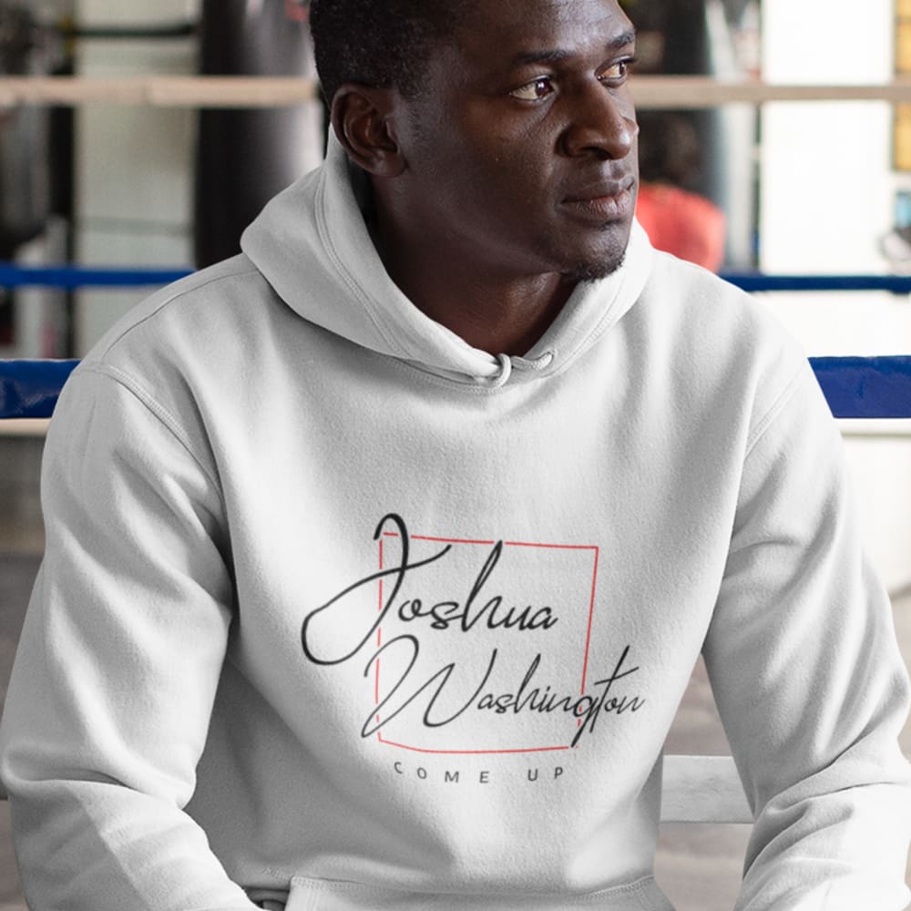 "Come Up" Joshua Washington Hoodie, Black Logo