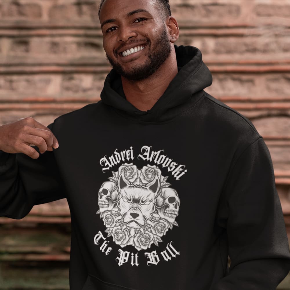 The PitBull (White) by Andrei Arlovski Hoodie