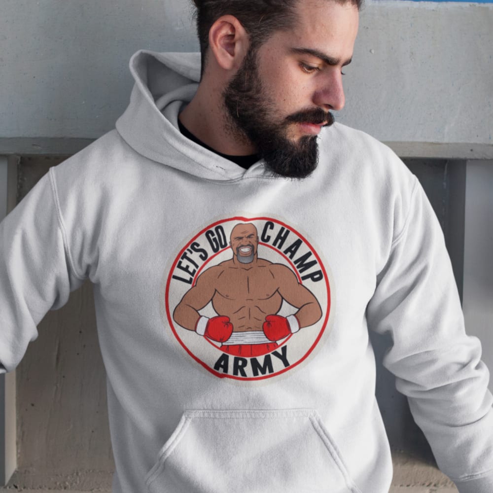 Let's Go Champ Army by Shannon Briggs Hoodie