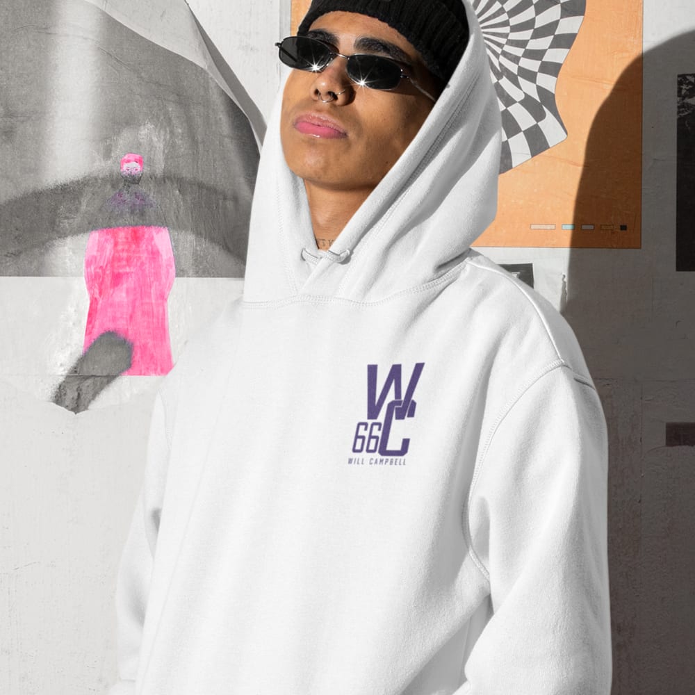 "Jersey Style" by Will Campbell Hoodie