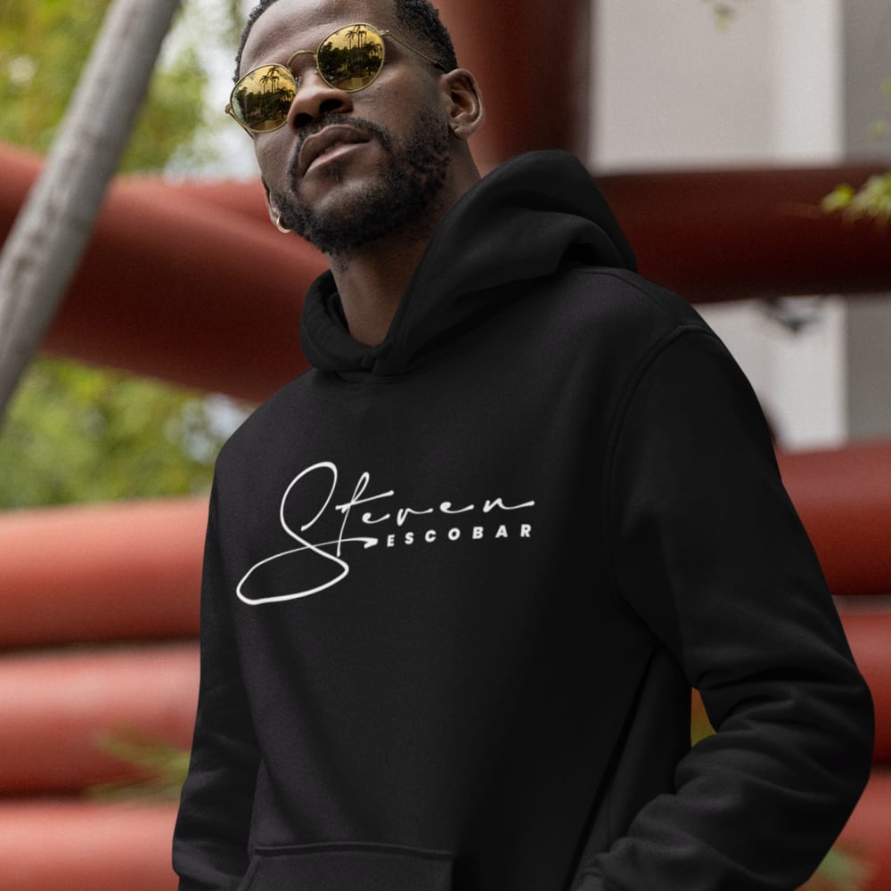 Steven Escobar Signature Hoodie, White Logo