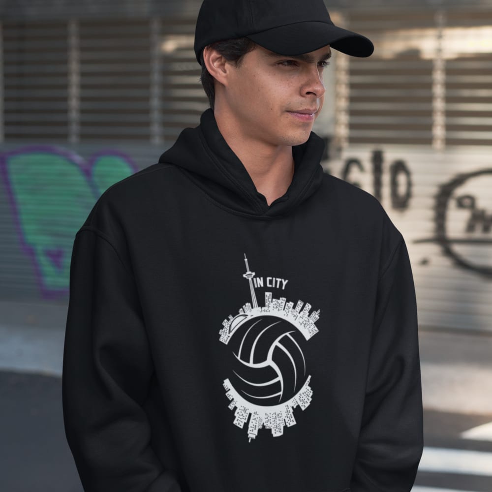 Tin City by Thinesa Sri, Hoodie, White Logo