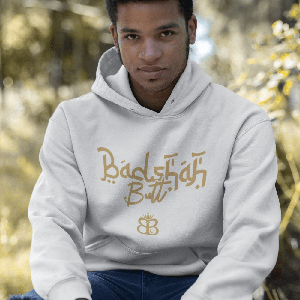 Badshah Hoodie, Gold Logo