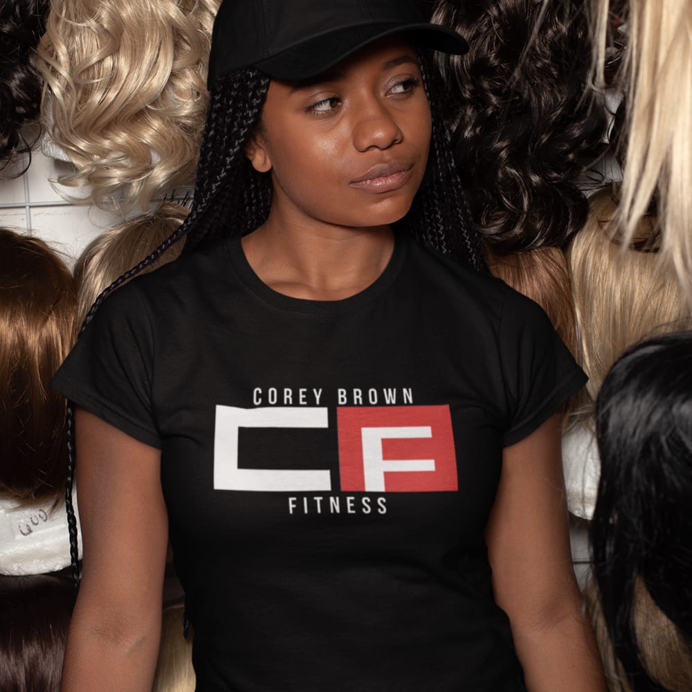CB Fitness by Corey Brown Jr T-Shirt, Light Logo