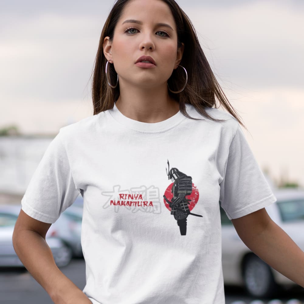 Samurai Warrior by Rinya Nakamura T-Shirt, Dark Logo