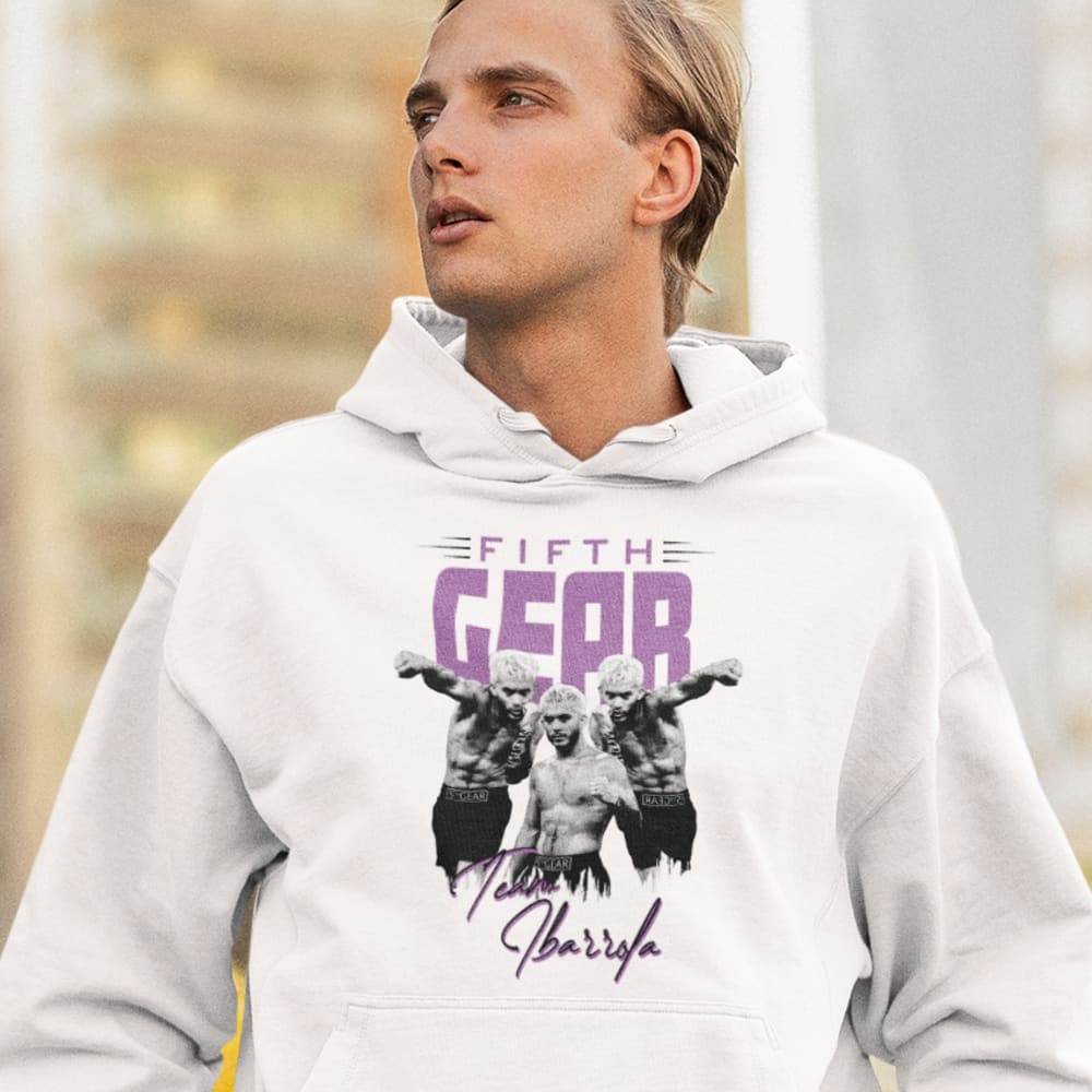 Justin Sanchez "Fifth Gear" Hoodie, Black Logo