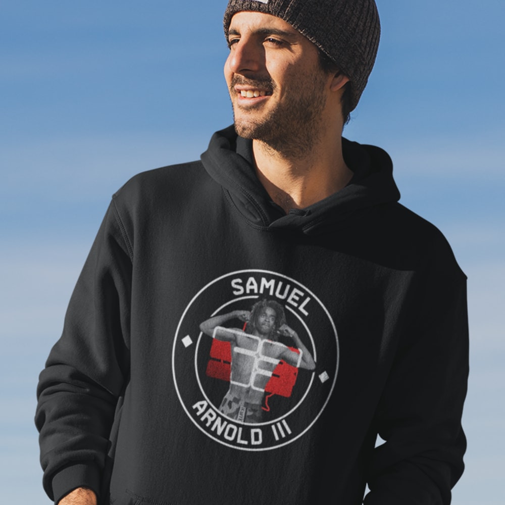 Samuel “S3” Arnold V#2 Hoodie, White Logo