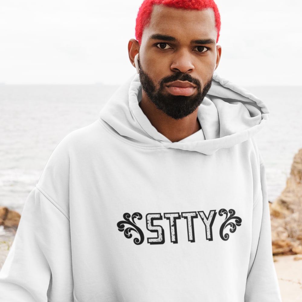 STTY V#2 by Gregory Bowie Hoodie, Black Logo