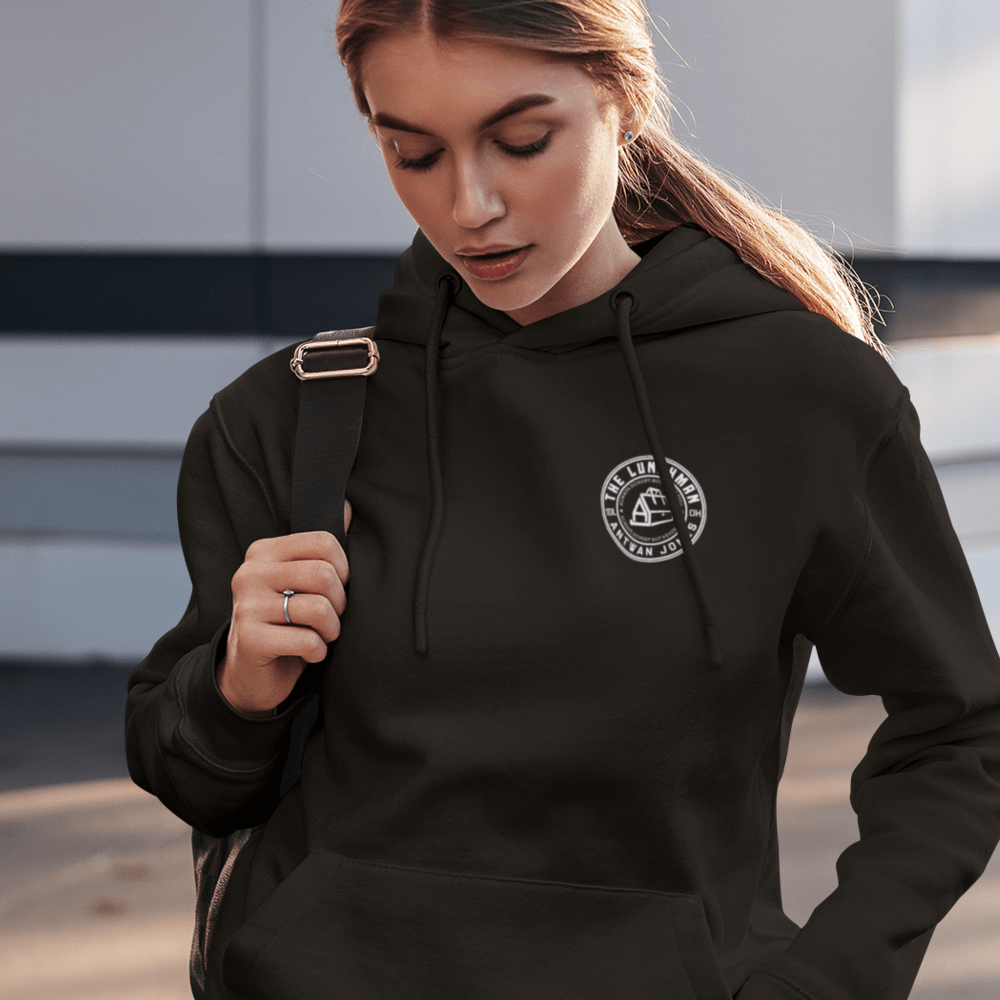 Lunchman by Antwan Jones, Women's Hoodie, Light Logo Mini