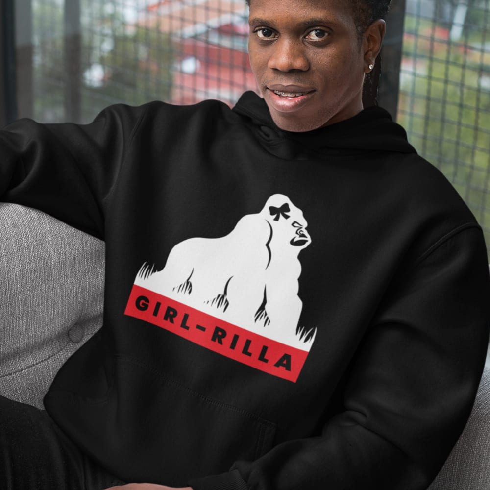 Girl-Rilla by Liz Carmouche, Hoodie, Light Logo
