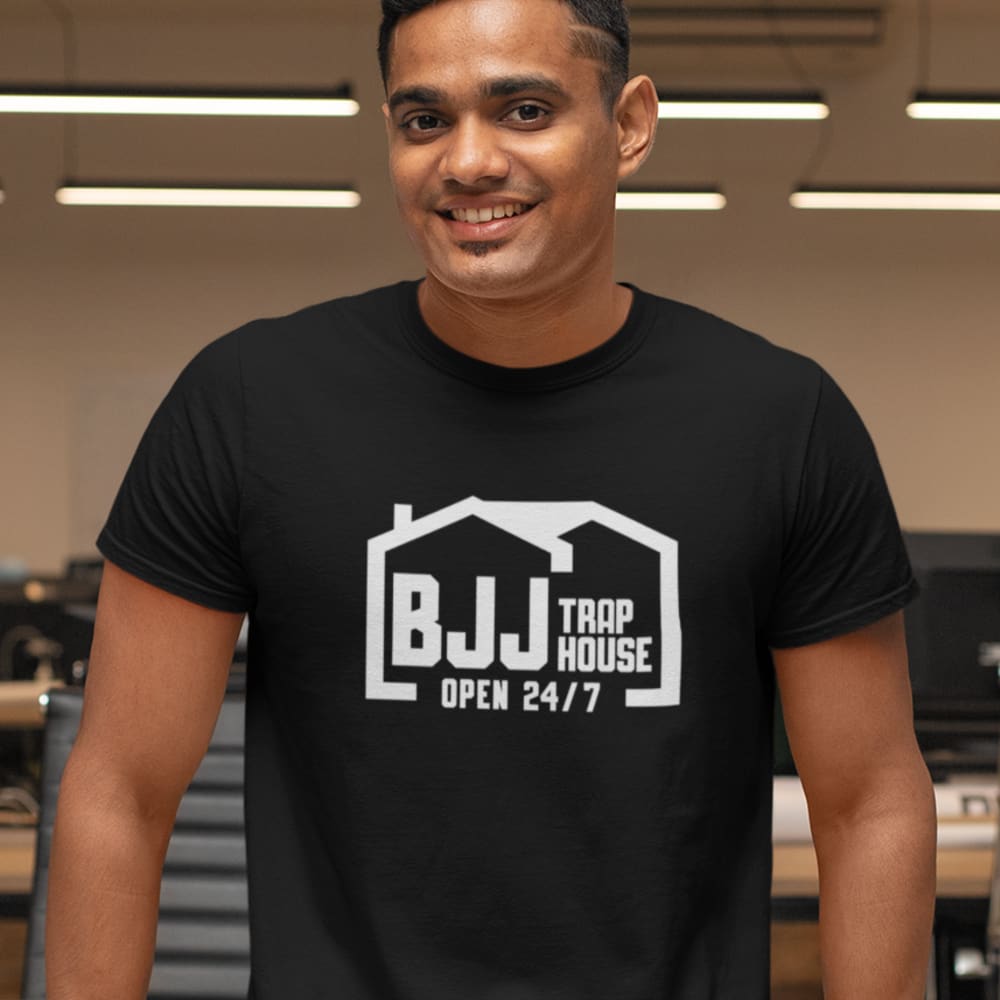 BJJ Traphouse Tyler Trump T-Shirt, White Logo