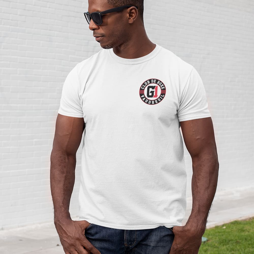 G1 Boxing Club Men's T-Shirt, Round Mini Logo