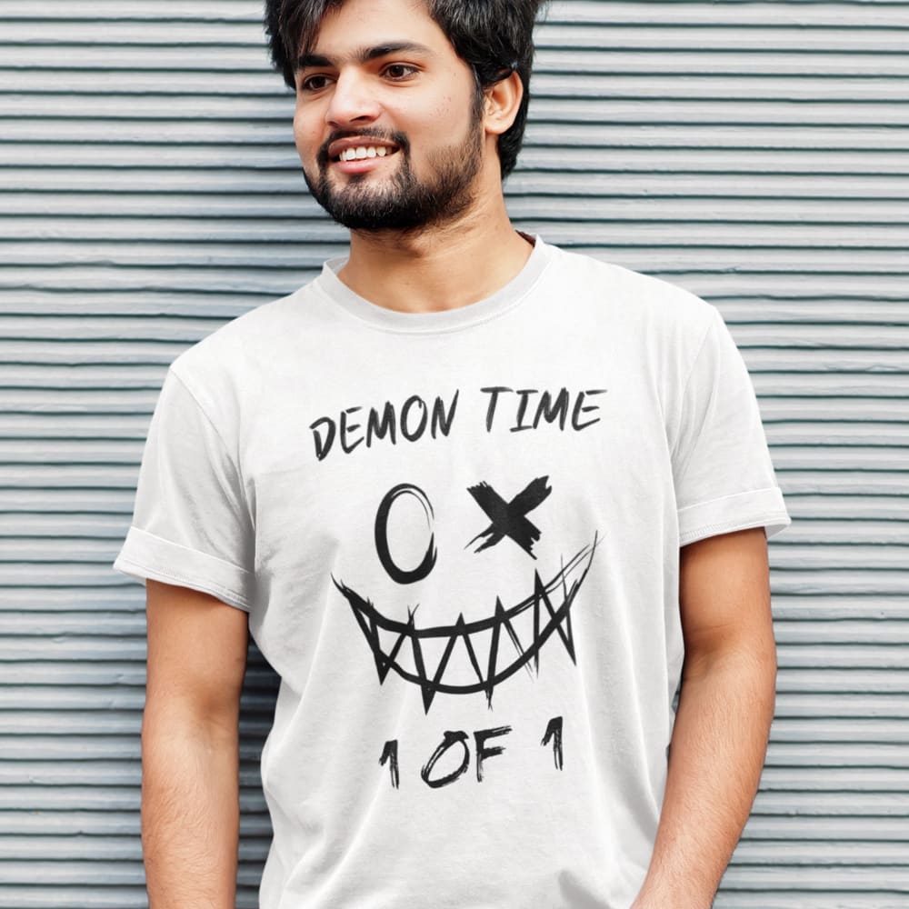  1 OF 1 by Alayzah Foster - Unisex T-Shirt , Dark Logo