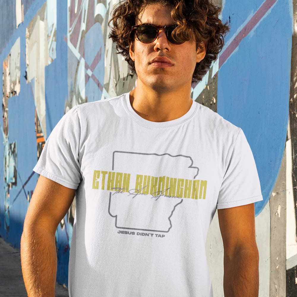 “The Arm Assassin” Sponsored by Ethan Burmingham T-Shirt, Dark Logo