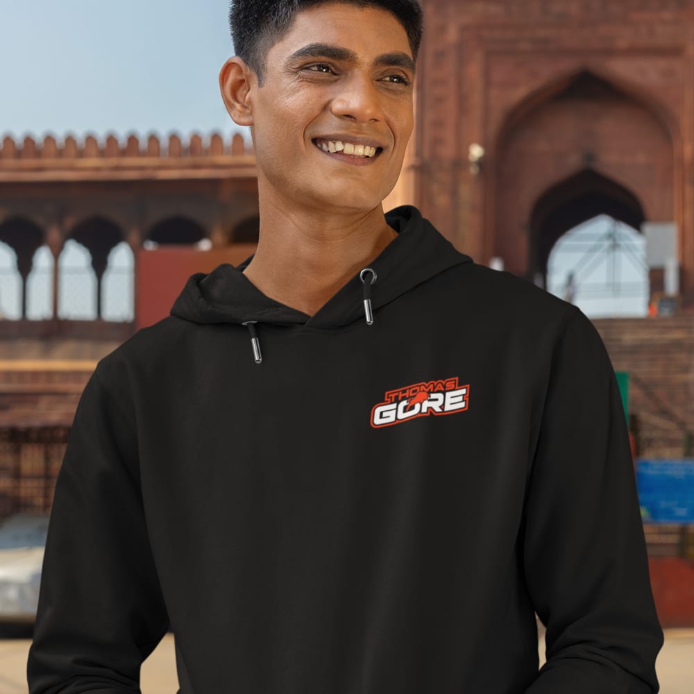 Can’t Stop The Bull Rush by Thomas Gore Unisex Hoodie Men, Light Logo