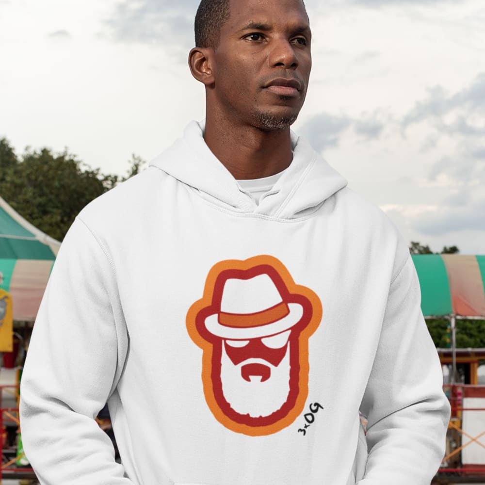 3xOG by Otis Griffin Hoodie, Orange Logo