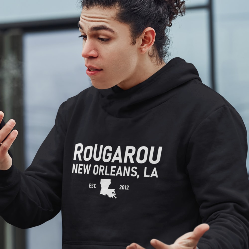 "Rougarou" by Regis Prograis, Men's Hoodie, V4, Light