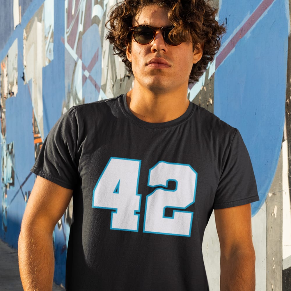 Samuel Franklin Black Jersey Men's T-Shirt 