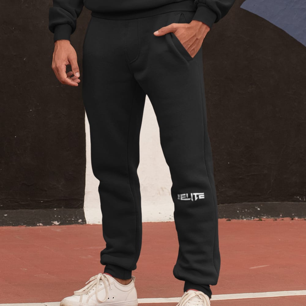 Kristopher “The Elite” Cloud Joggers, White Logo