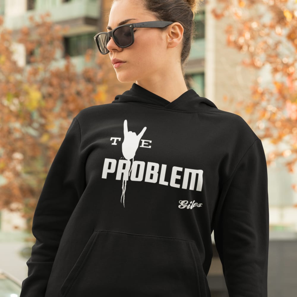 The Problem Giles by Trevin Giles, Men's Hoodie, White Logo
