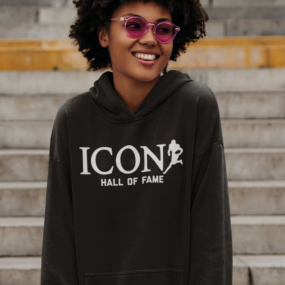 Hall Of Fame ICON Unisex Hoodie, White Logo