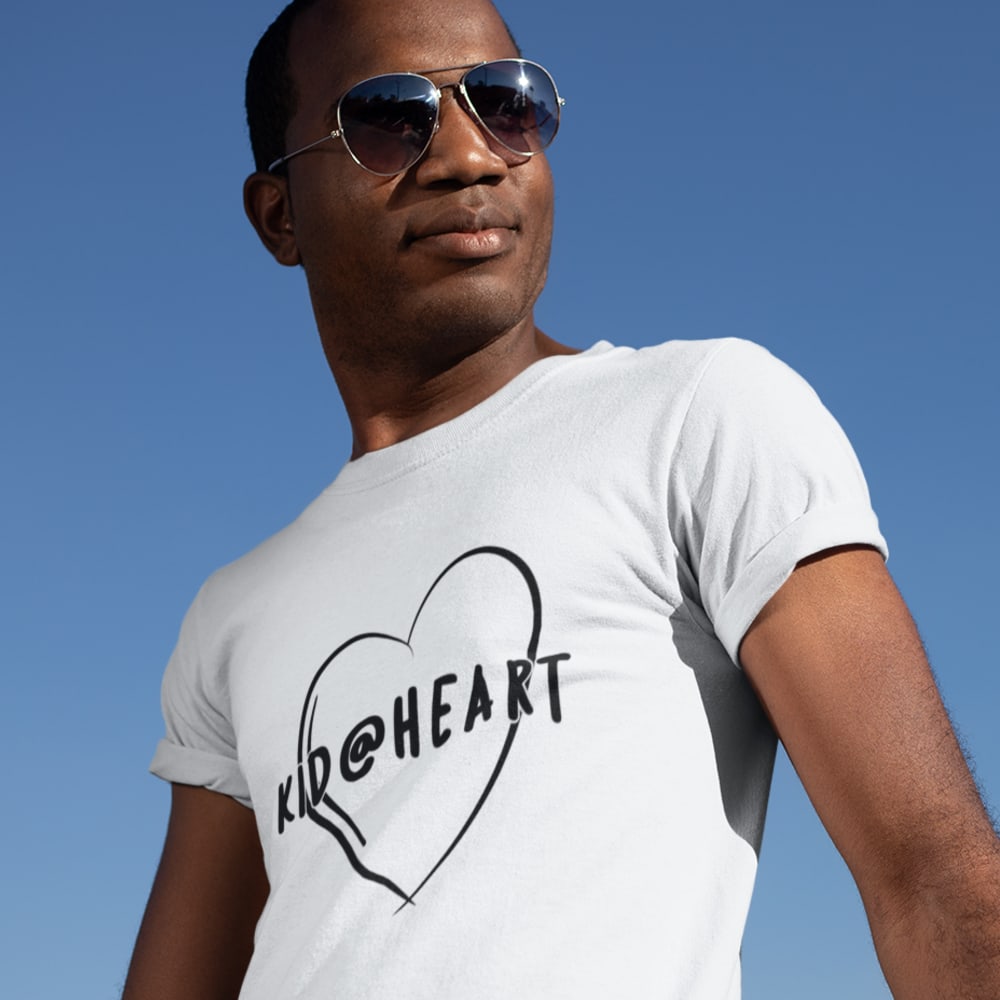 "Kid @ Heart" by Eli Pancol Shirt, Black Logo